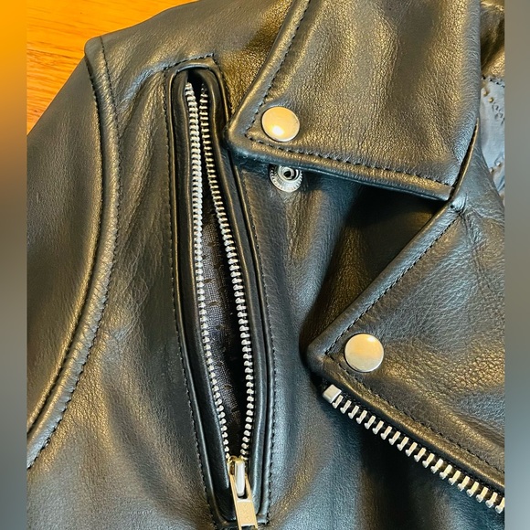 Fog city leather motorcycle jacket - Picture 2 of 6